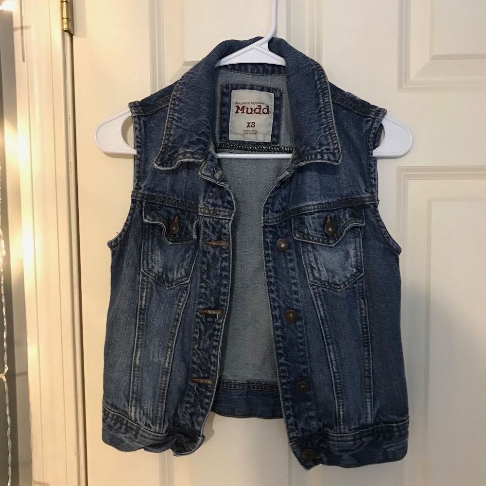 Mudd Jean Vest